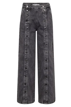 WillaCC Button LL Jeans 96Black 41006