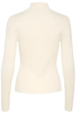 YasmiaGZ zipper pullover NOOS Egret 10909819