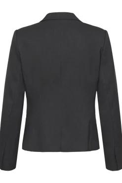 YuktaIW Ila BLazer Medium Grey Melange 301744 30111236