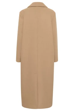 YunahIW Long Coat Tobacco Brown 30110610
