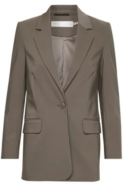 ZellaIW Long Blazer Sandy Grey 30106239