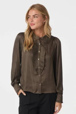 Zola Blouse Brown 159058